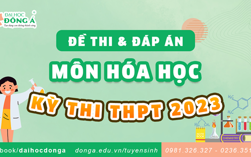 Đề thi và đáp án kỳ thi Tốt nghiệp THPT 2023 - môn Hóa học